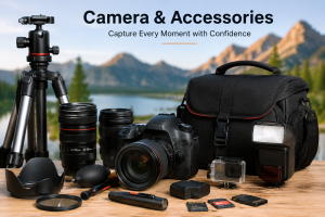 Camera & Accessories – Capture Every Moment with Confidence